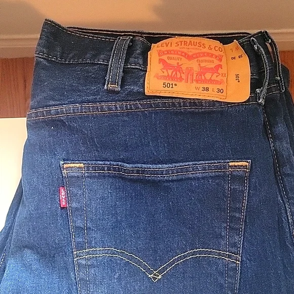 Lot of 6 Pair Levi 501's. All Very Good to Excellent Condition!